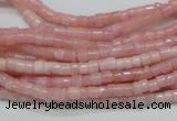 COP57 15.5 inches 2.5*3.5mm column natural pink opal gemstone beads