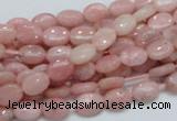 COP61 15.5 inches 6*8mm oval natural pink opal gemstone beads