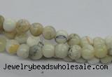 COP801 15.5 inches 6mm round natural African opal beads