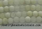 COP920 15.5 inches 4mm round white opal gemstone beads