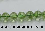 COQ01 16 inches 10mm round dyed olive quartz beads wholesale