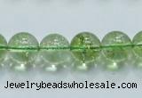 COQ02 16 inches 12mm round dyed olive quartz beads wholesale