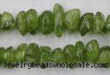 COQ64 15.5 inches 8*12mm natural olive quartz chips beads wholesale