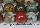 COS224 15.5 inches 12mm round ocean stone beads wholesale