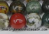 COS225 15.5 inches 14mm round ocean stone beads wholesale