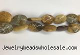 COS262 15.5 inches 18*25mm oval ocean stone beads wholesale