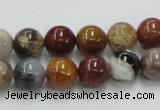 COS40 15.5 inches 10mm round ocean stone beads wholesale