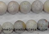 COS60 15.5 inches 13mm round ocean stone beads wholesale