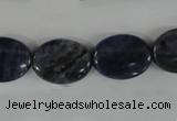 COV109 15.5 inches 12*16mm oval sodalite gemstone beads wholesale