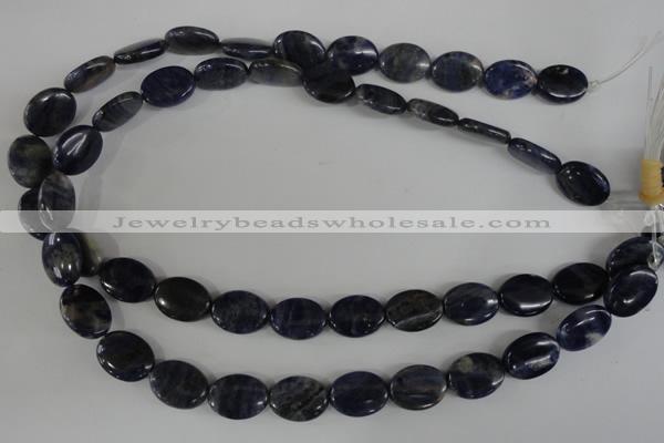 COV109 15.5 inches 12*16mm oval sodalite gemstone beads wholesale