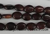 COV11 15.5 inches 8*10mm oval red tiger eye beads wholesale