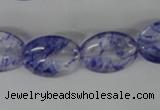 COV143 15.5 inches 13*18mm oval watermelon blue beads wholesale