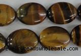 COV151 15.5 inches 15*20mm oval yellow tiger eye beads wholesale