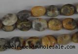 COV26 15.5 inches 8*10mm oval crazy lace agate beads wholesale