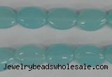 COV61 15.5 inches 10*14mm oval candy jade beads wholesale