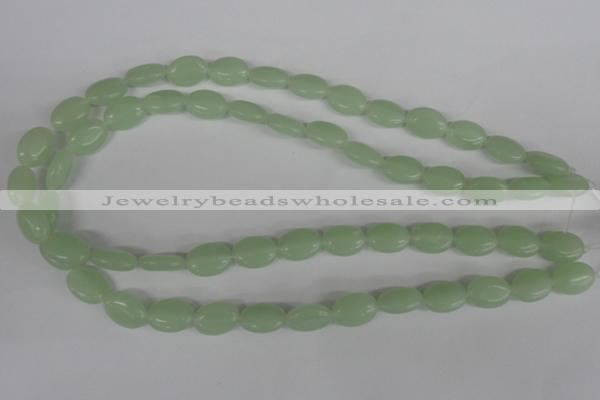 COV63 15.5 inches 10*14mm oval candy jade beads wholesale