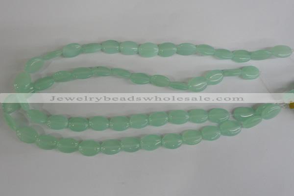 COV65 15.5 inches 10*14mm oval candy jade beads wholesale