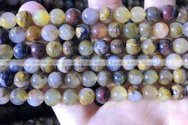 CPB1023 15.5 inches 7mm round natural pietersite beads