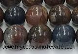 CPB1072 15.5 inches 8mm round peter stone beads wholesale