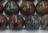 CPB1073 15.5 inches 10mm round peter stone beads wholesale