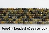 CPB1076 15.5 inches 6mm faceted round natural pietersite beads