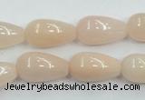 CPI03 15.5 inches 10*20mm teardrop pink aventurine jade beads