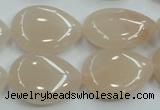 CPI05 15.5 inches 18*25mm flat teardrop pink aventurine jade beads