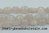 CPI07 15.5 inches 8*10mm oval pink aventurine jade beads wholesale