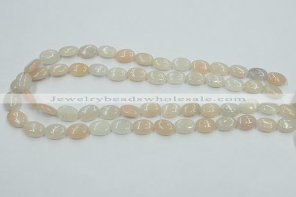 CPI08 15.5 inches 10*14mm oval pink aventurine jade beads wholesale