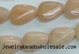 CPI104 15.5 inches 15*20mm nuggets pink aventurine jade beads