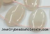 CPI17 15.5 inches 20*30mm top-drilled oval pink aventurine jade beads