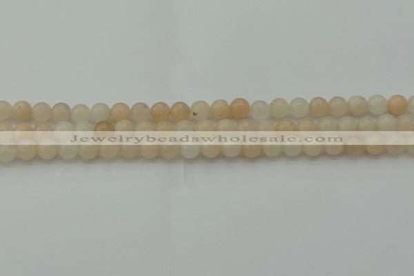 CPI201 15.5 inches 6mm round pink aventurine jade beads