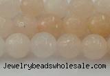 CPI211 15.5 inches 6mm faceted round pink aventurine jade beads