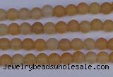 CPI300 15.5 inches 4mm round matte red aventurine beads wholesale