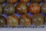 CPJ465 15.5 inches 14mm round African picture jasper beads