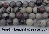 CPJ600 15.5 inches 4mm round purple striped jasper beads wholesale