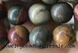 CPJ634 15.5 inches 6mm round picasso jasper beads wholesale