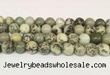 CPJ704 15.5 inches 12mm round greeting pine jasper beads