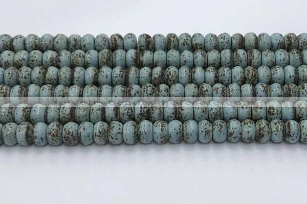 CPL104 15.5 inches 5*8mm rondelle linden beads wholesale