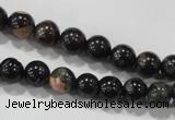 CPM01 15.5 inches 6mm round plum blossom jade beads wholesale