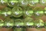 CPO130 15.5 inches 5mm round natural peridot beads wholesale