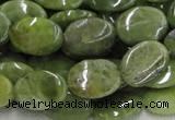 CPO14 15.5 inches 13*18mm oval olivine gemstone beads wholesale