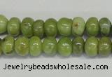 CPO22 15.5 inches 4*6mm rondelle olivine gemstone beads wholesale