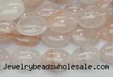 CPQ10 15.5 inches 10*14mm oval natural pink quartz beads wholesale