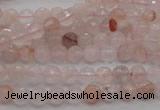 CPQ201 15.5 inches 4mm faceted round natural pink quartz beads