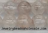 CPQ252 15.5 inches 8mm round natural pink quartz beads wholesale