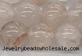 CPQ253 15.5 inches 10mm round natural pink quartz beads wholesale