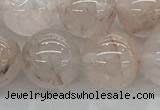 CPQ254 15.5 inches 12mm round natural pink quartz beads wholesale