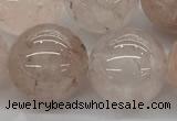 CPQ257 15.5 inches 18mm round natural pink quartz beads wholesale