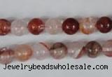 CPQ29 15.5 inches 8mm round natural pink quartz beads wholesale